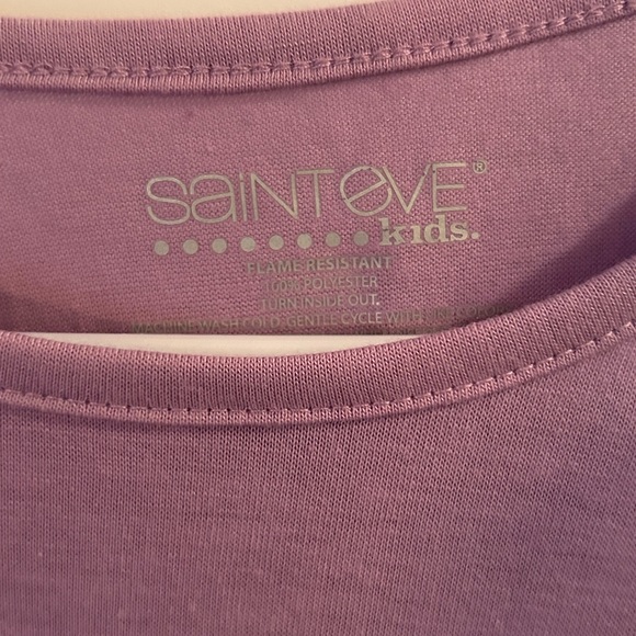 Lot of 3 girls shirts Abercrombie Kids, Justice & NWT Saint-eve sz 10. - Picture 9 of 13